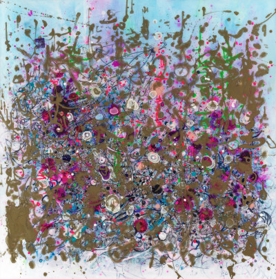 Photo of painting by the artist