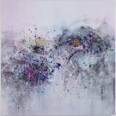 Photo of painting by the artist