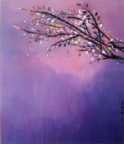 Photo of painting by the artist