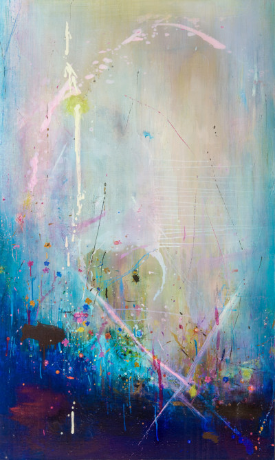 Photo of painting by the artist