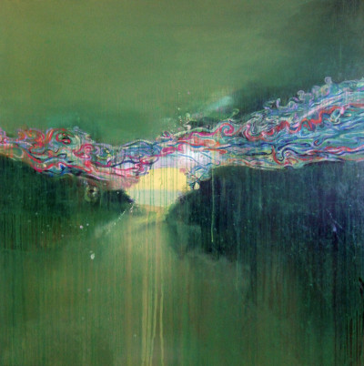 Photo of painting by the artist