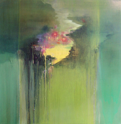 Photo of painting by the artist
