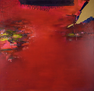 Photo of painting by the artist