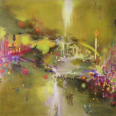 Photo of painting by the artist