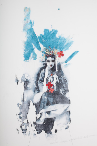 Photo of painting by the artist