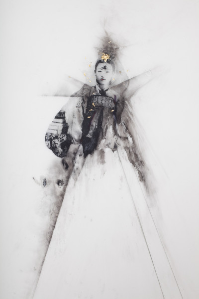 Photo of painting by the artist