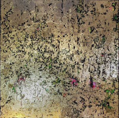 Photo of painting by the artist