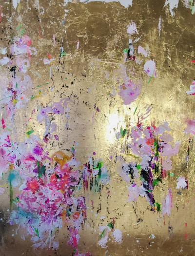 Photo of painting by the artist