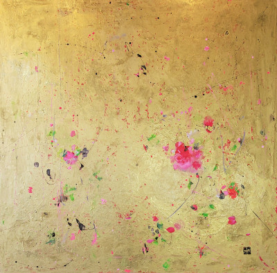 Photo of painting by the artist