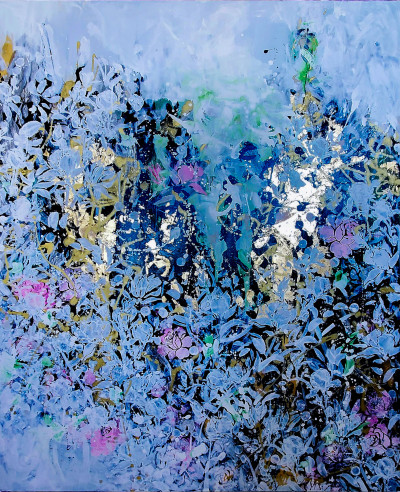 Photo of painting by the artist