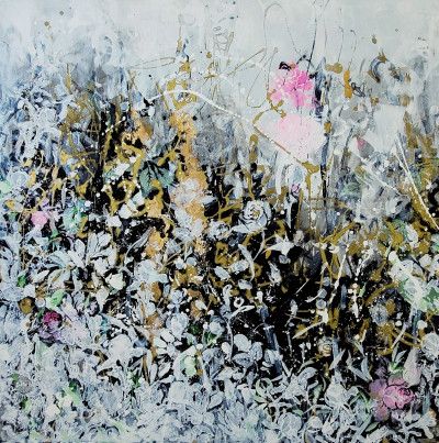 Photo of painting by the artist