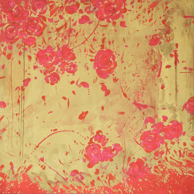 Photo of painting by the artist