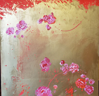 Photo of painting by the artist