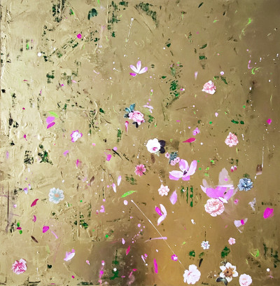 Photo of painting by the artist
