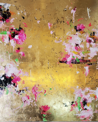 Photo of painting by the artist