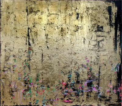 Photo of painting by the artist