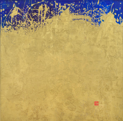 Photo of painting by the artist