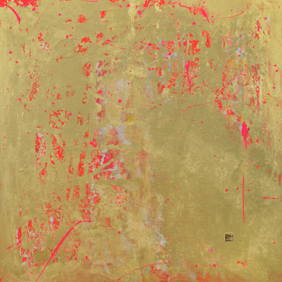 Photo of painting by the artist