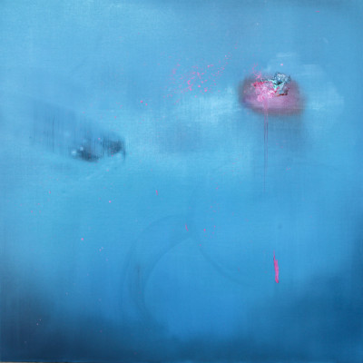 Photo of painting by the artist
