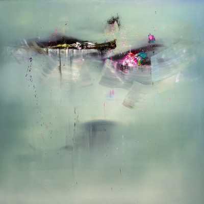 Photo of painting by the artist
