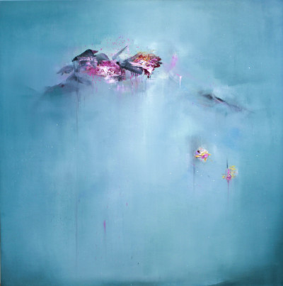 Photo of painting by the artist